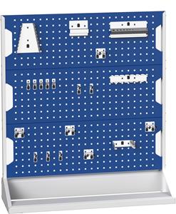 Bott Perfo 1125mm high Static Rack With 20pc Hook Kit Bott Verso Static Racks | Freestanding Panel Racks | Perfo Panels 16917300.11V 
